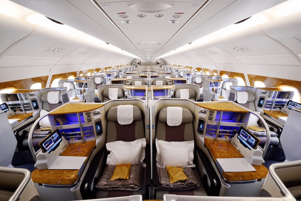 Emirates Reveals New A380 and 777 Business Class