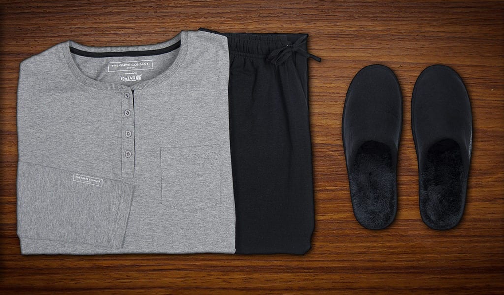 Qatar Airways White Company Sleepwear