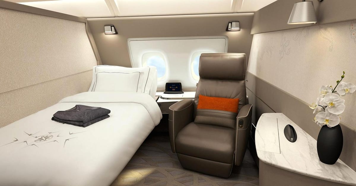 Singapore Airlines New A380 Suites