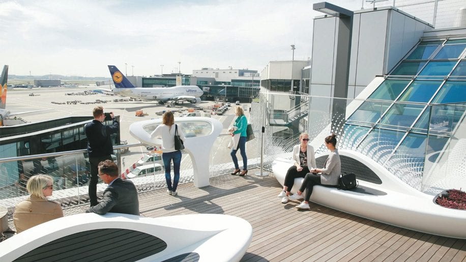 Frankfurt Airport Roof Terrace