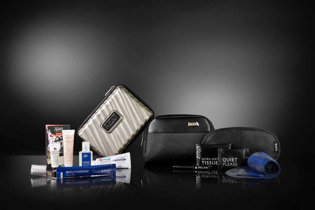 Delta to Launch New Tumi Amenity Kits