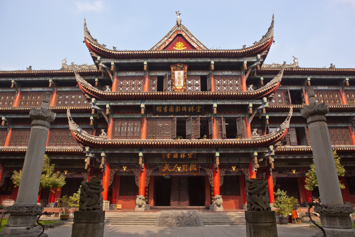 Wenshu Monastery in Chengdu